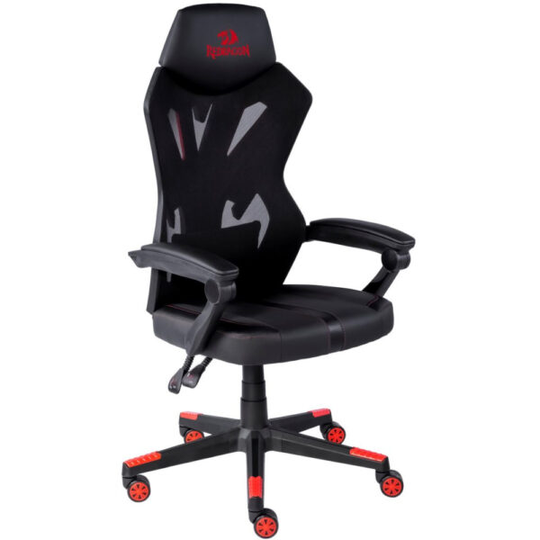 Scaun Gaming Redragon Spider King, Spatar reglabil, Negru/Rosu - Cod produs: 150784