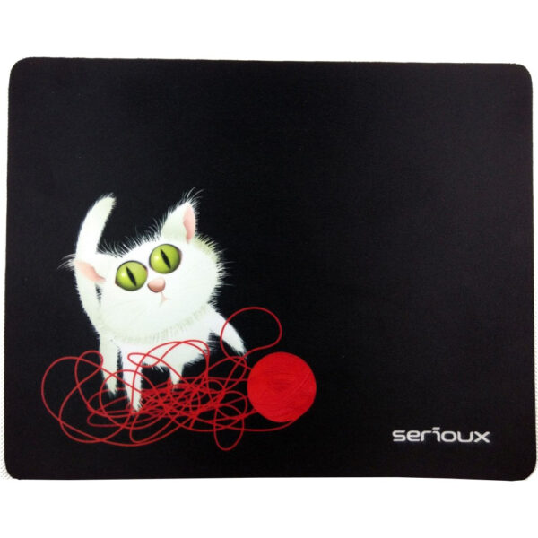 Mousepad Serioux MSP01, Negru - Cod produs: 129683