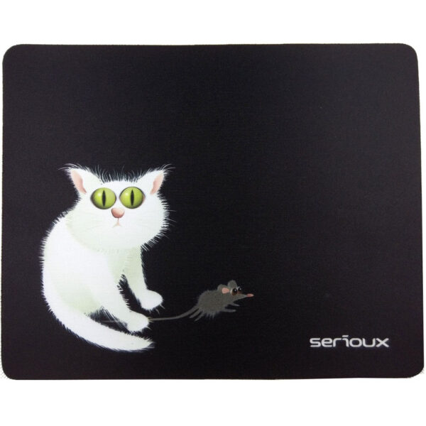 Mousepad Serioux MSP02, Negru - Cod produs: 129684