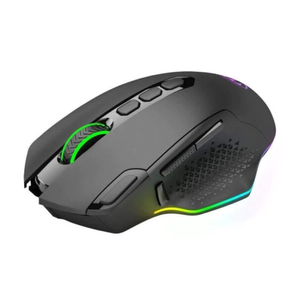Mouse gaming wireless T-Dagger Dark Angel Pro T-TGM308, Iluminare RGB, Negru - Cod produs: 150272
