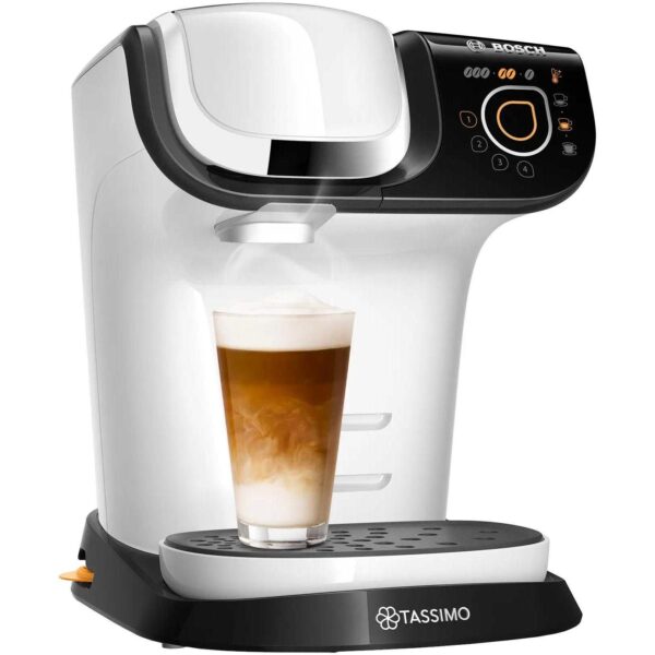 Espressor Bosch Tassimo My Way 2 TAS6504, 1500 W, 1.3 L, 3.3 bar, Alb - Cod produs: 145637