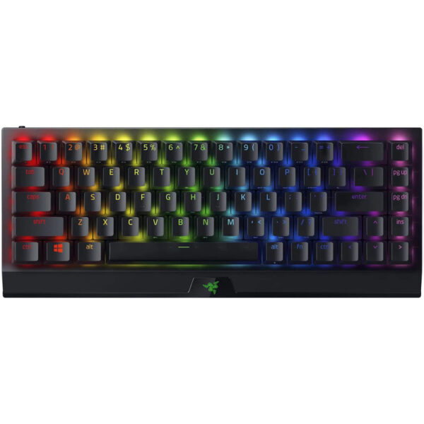 Tastatura gaming Razer BlackWidow V3 Mini HyperSpeed, Green Switch, Mecanica, HyperSpeed Wireless, Negru - Cod produs: 151140