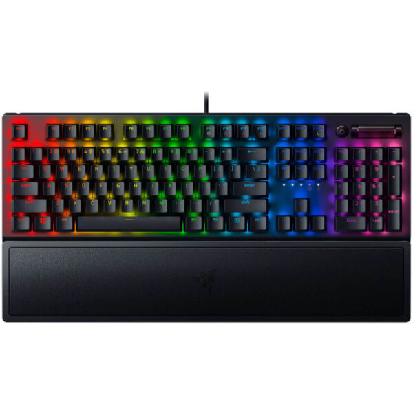 Tastatura Gaming Razer BlackWidow V3 RGB, Iluminare Razer Chroma RGB, USB, Mecanica, Negru - Cod produs: 149569