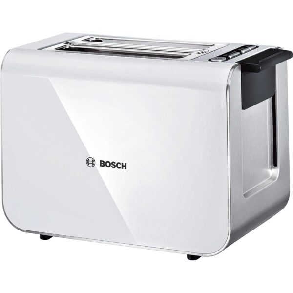 Prajitor de paine Bosch TAT8611, 860 W, 2 felii, Alb - Cod produs: 72458