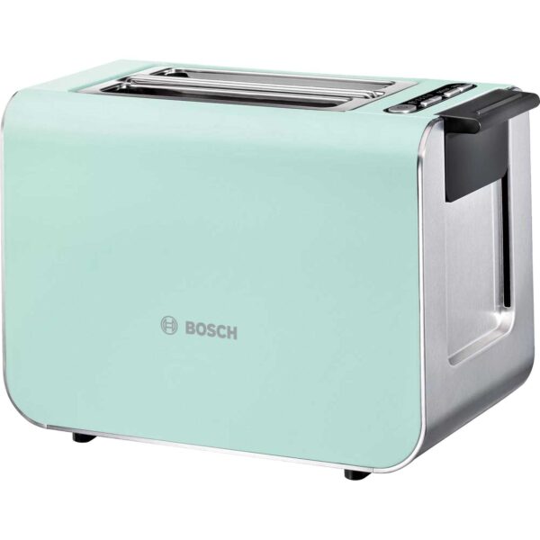 Prajitor de paine Bosch Styline TAT8612, 860 W, 2 felii, Verde - Cod produs: 144779