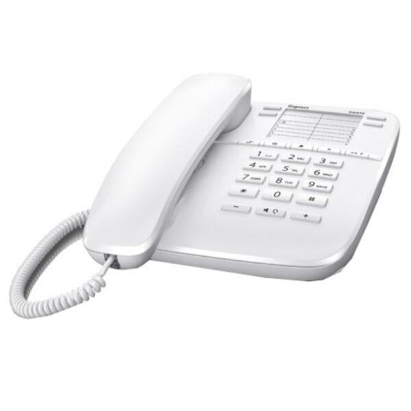 Telefon fix cu fir Gigaset DA310, Alb - Cod produs: 151192