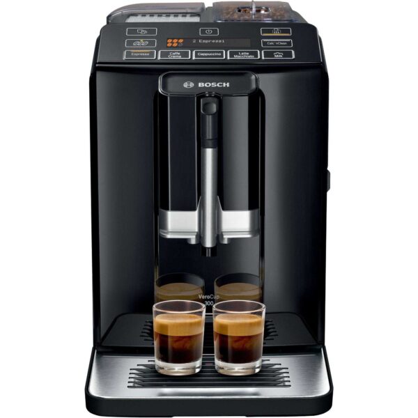 Espressor automat Bosch VeroCup 300 TIS30329RW, 1300 W, 1.4 L, 15 bar, Negru - Cod produs: 145632