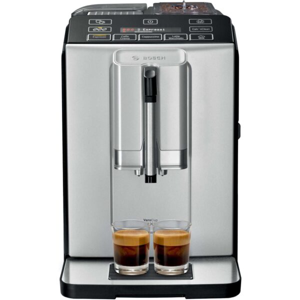 Espressor automat Bosch VeroCup 500 TIS30521RW, 1300 W, 1.4 L, 15 bar, Argintiu - Cod produs: 145633