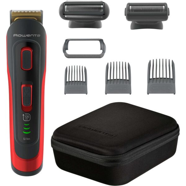 Aparat de tuns multifunctional Rowenta Selectium TN9400F4, Acumulator, 1-17 mm, Gri/Portocaliu - Cod produs: 146570