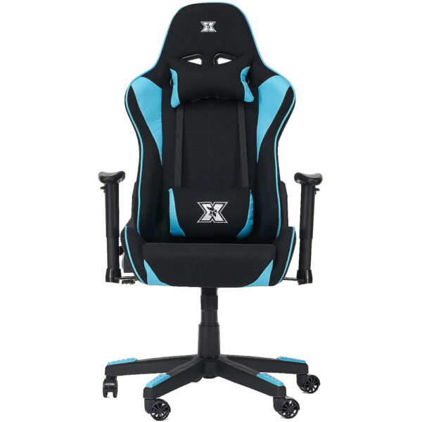 Scaun gaming Serioux Torin, Negru/Albastru - Cod produs: 149610