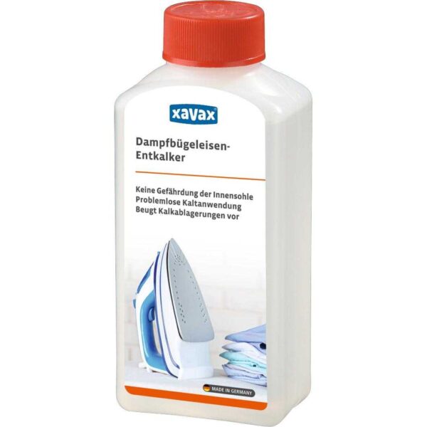 Solutie anticalcar pentru fier de calcat cu aburi Xavax 111727, 250 ml - Cod produs: 106675