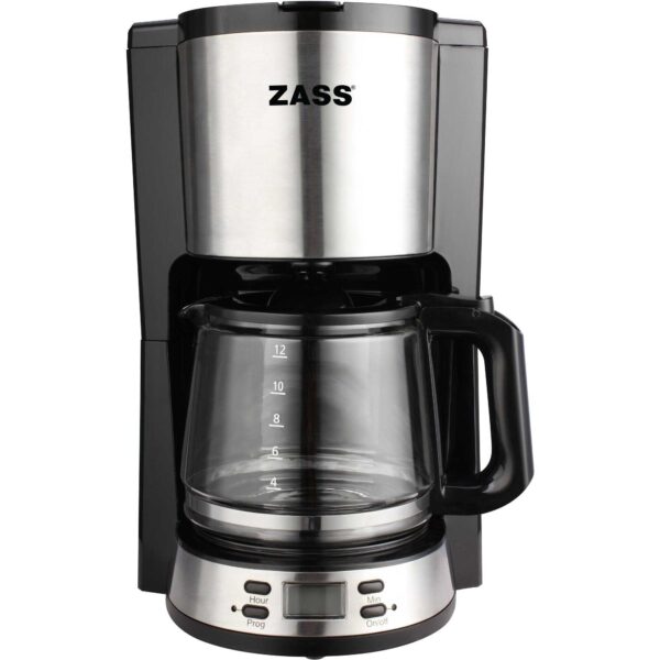 Cafetiera Zass ZCM 04 T, 1000 W, 1.5 l, Argintiu - Cod produs: 144403