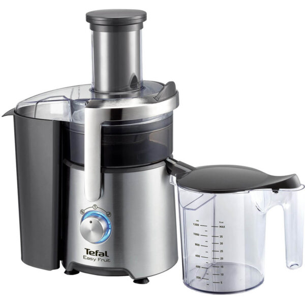 Storcator de fructe si legume Tefal ZE610D38, 800 W, 1.2 l, Argintiu/Negru - Cod produs: 129655