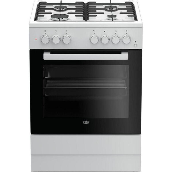 Aragaz Beko FSST62110DW, Gaz, Rotisor, Cuptor electric, Clasa A - Cod produs: 124629