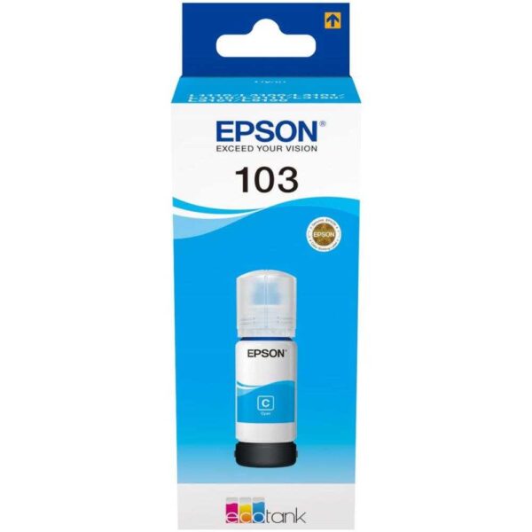 Cerneala Epson 103 EcoTank, Cyan - Cod produs: 140246