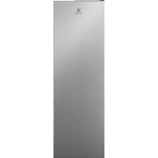 Frigider cu o usa Electrolux LRT5MF38U0, 390 l, Control electronic, Tehnologie Multiflow,  Control umiditate, H 186 cm, Clasa F (clasificare energetica veche Clasa A+), Argintiu - Cod produs: 141473