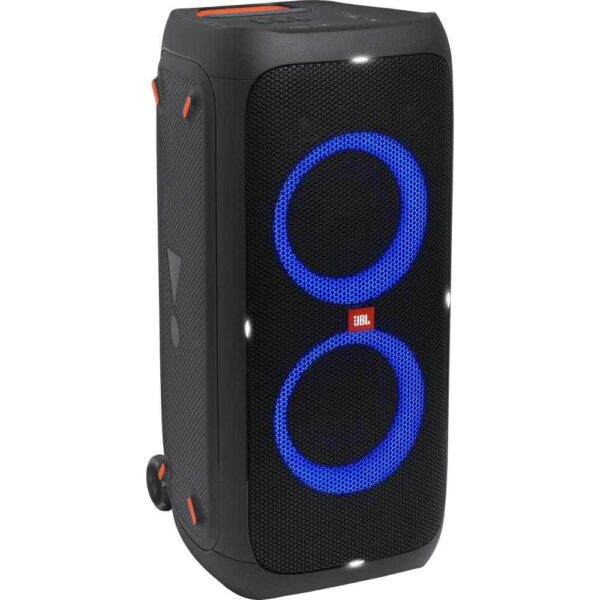 Sistem audio portabil JBL Partybox 310, Bluetooth, USB, Pro Sound, Sound effects, Karaoke, IPX4, Negru - Cod produs: 144648