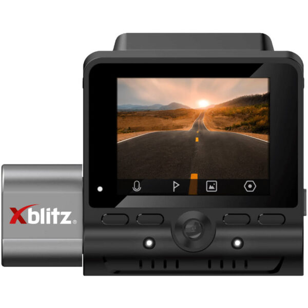 Camera auto DVR Xblitz Dual 2, Full HD, Wi-Fi, GPS, Negru - Cod produs: 153313