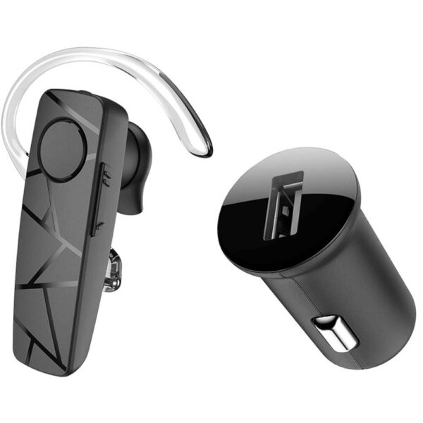 Casca In-Ear Bluetooth Tellur Vox 60, Multipoint, Incarcator Auto, Negru - Cod produs: 152831