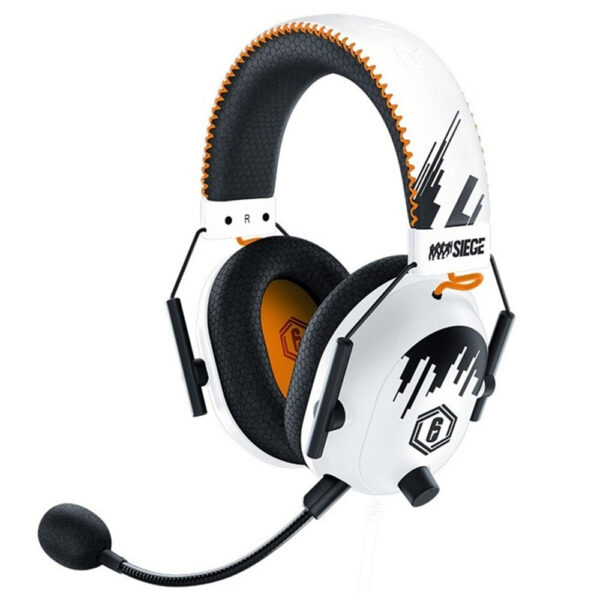Casti gaming cu microfon Razer Blackshark V2 Pro Six Siege Special Edition, Wireless, Virtual 7.1 Surround, Alb - Cod produs: 151111