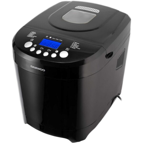 Masina de paine Daewoo DBM600B, 600 W, 900 g, 12 programe, Negru - Cod produs: 145494