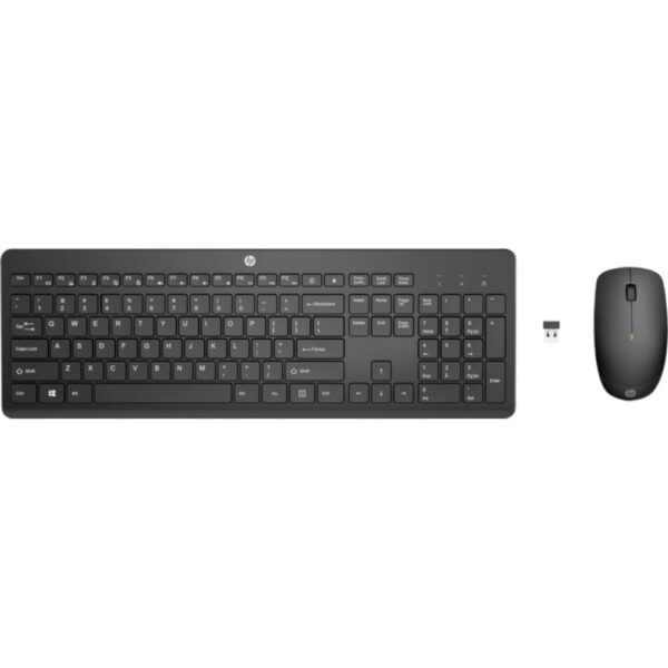 Kit tastatura + mouse HP 230, Wireless, Negru - Cod produs: 153007