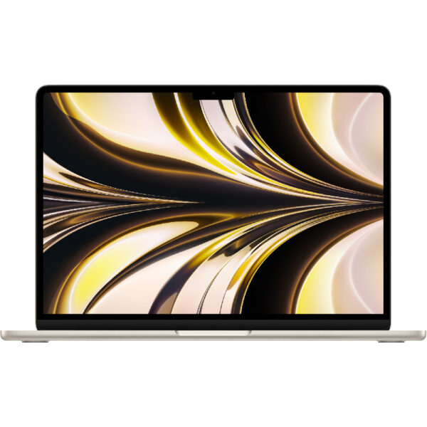 Laptop Apple MacBook Air 13.6? Retina, Apple M2, 8GB, SSD 256GB, Apple M2 GPU, macOS Monterey, Starlight - Cod produs: 152475