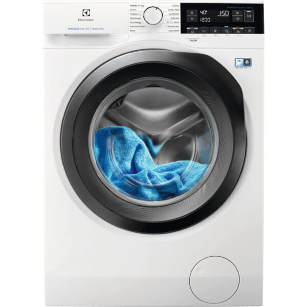 Masina de spalat cu uscator Electrolux EW7WN369S, 1600 RPM, Spalare 9 kg, Uscare 6 kg, PerfectCare700, Clasa E - Cod produs: 151779