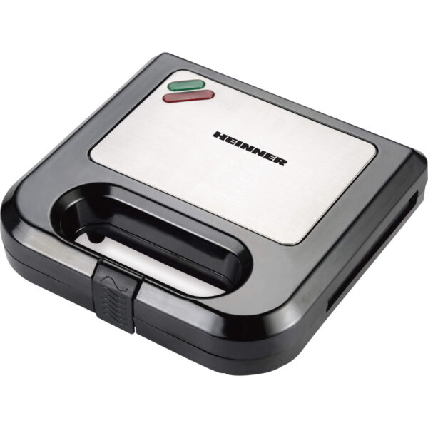 Sandwich-maker Heinner Magnet 750 SM-K750BKS, 750 W, Negru/Argintiu - Cod produs: 136870