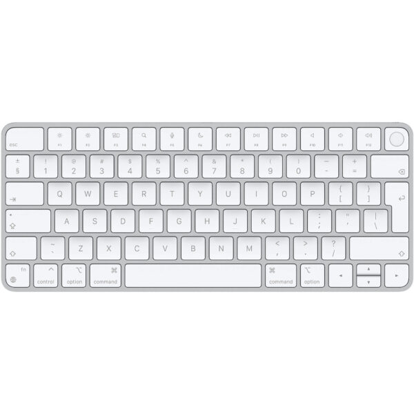 Tastatura Bluetooth Apple Magic MK293RO/A, Touch ID, Layout RO, Alb - Cod produs: 148916