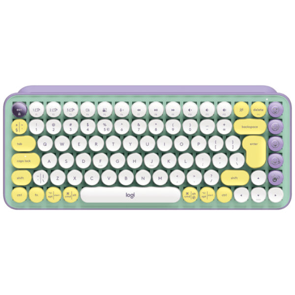 Tastatura mecanica Logitech Pop Keys Daydream, Wireless, Bluetooth, Mov - Cod produs: 151479