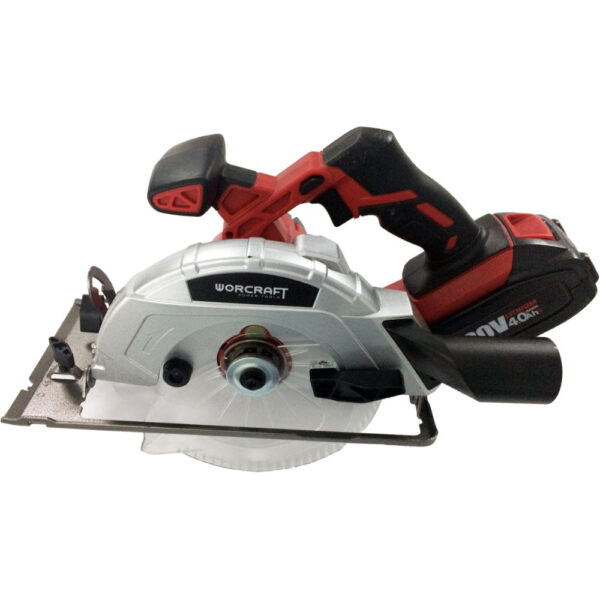 Fierastrau circular cu acumulator Worcraft CCS-S20Li, 3800 RPM, 20V, 4000 mAh, 165 mm - Cod produs: 125451