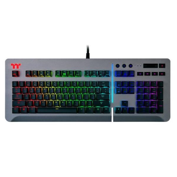 Tastatura gaming mecanica Tt eSPORTS Level 20 RGB, Gri - Cod produs: 138330