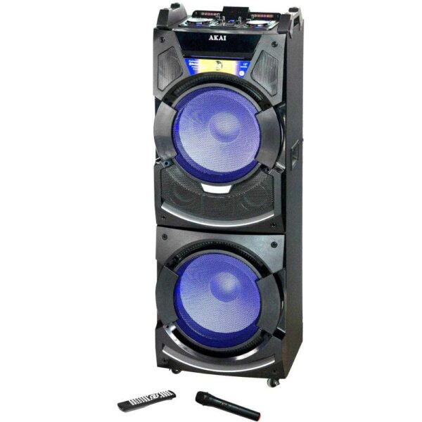 Boxa activa Akai DJ-S5H, Bluetooth, 400W Negru - Cod produs: 141328