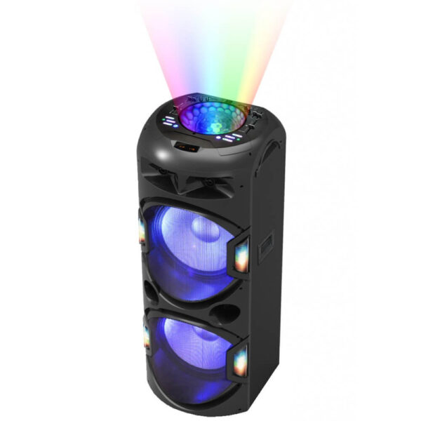 Boxa activa Akai DJ-Y5L Discoball, Bluetooth, 120W, Negru - Cod produs: 141329