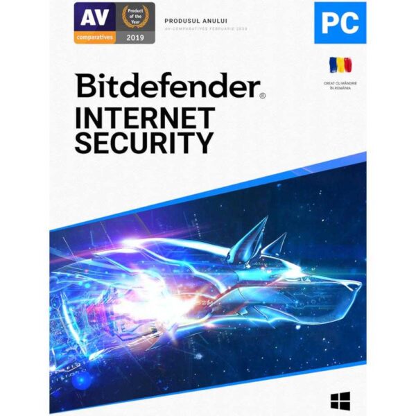Bitdefender Antivirus Internet Security 2021, 1 an, 1 utlizator - Cod produs: 142792