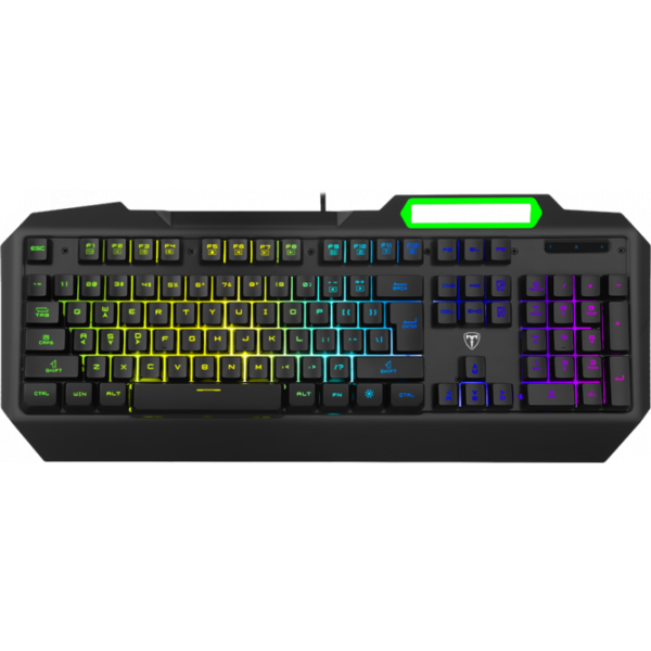 Tastatura gaming T-Dagger Gunboat, Iluminare RGB, Negru - Cod produs: 145115