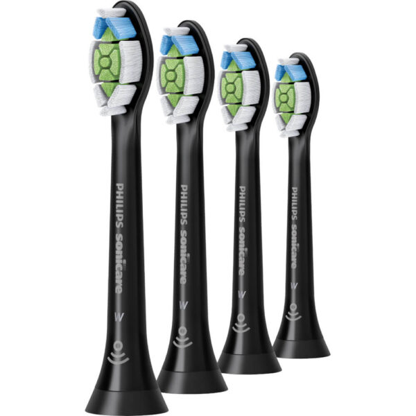 Rezerve periuta de dinti electrica Philips Sonicare W Optimal White HX6064/11, 4 buc, Standard, Negru - Cod produs: 150552