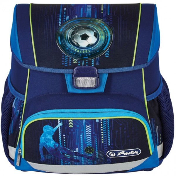 Ghiozdan neechipat Loop, dimensiune 37 x 31 x 22 cm, motiv  Play Soccer - Cod produs: 153405