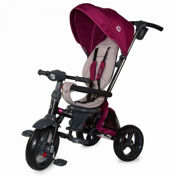 Tricicleta multifunctionala 4in1 cu sezut reversibil Coccolle Velo Violet - Cod produs: 154986