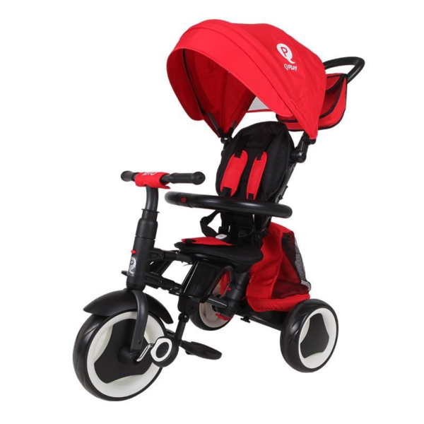 Tricicleta pliabila Qplay Rito+ Rosu - Cod produs: 155006
