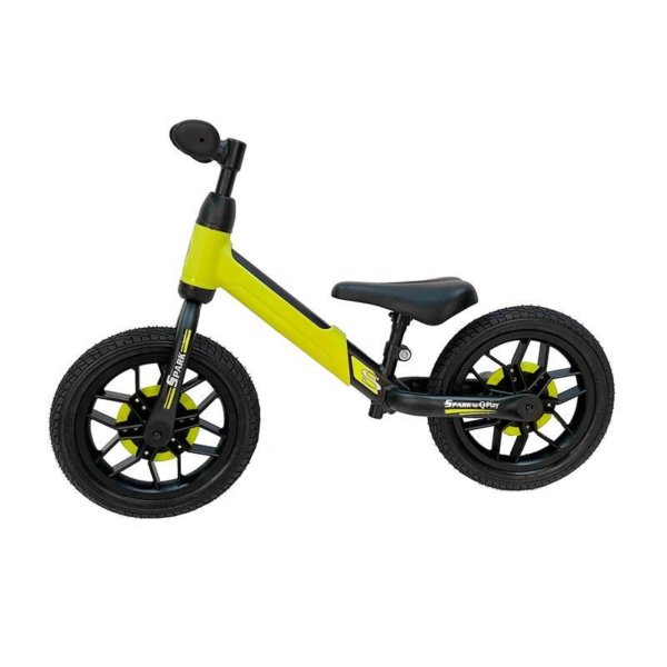 Balance bike QPlay Spark Verde - Cod produs: 155020