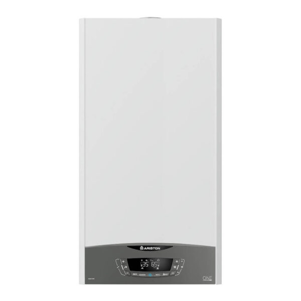 Centrala termica murala in condensare Ariston Clas One Wifi 24, 24 kW, Afisaj LCD, Control vocal, Alb - Cod produs: 153817