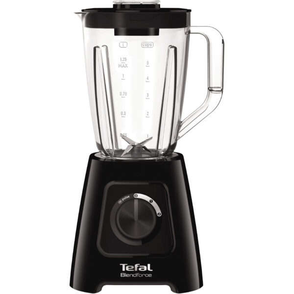 Blender Tefal BlendForce 2 BL420838, 600 W, 1.25 l, 2 viteze, Negru - Cod produs: 126316