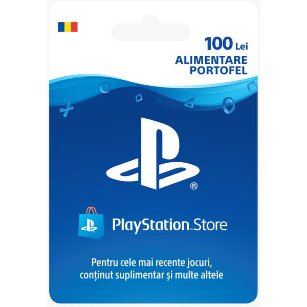 Card Sony PlayStation Store 100 RON - Cod produs: 125676