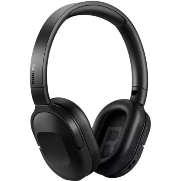 Casti audio Over-Ear Philips TAH6506BK/00, Wireless, Bluetooth, Autonomie 30 h, Negru - Cod produs: 152289