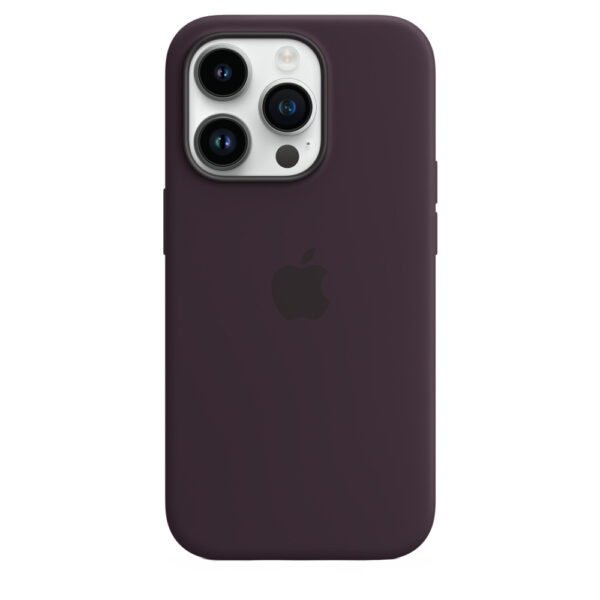 Husa de protectie Apple Silicone Case with MagSafe pentru iPhone 14 Pro, Elderberry - Cod produs: 154116