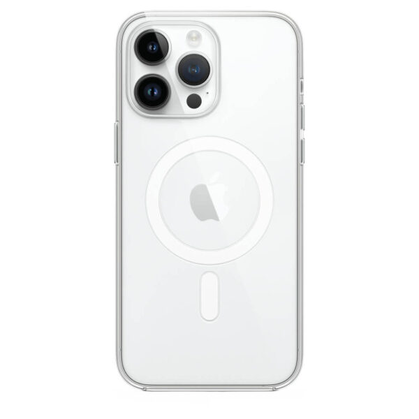 Husa de protectie Apple Clear Case with MagSafe pentru iPhone 14 Pro Max, Transparent - Cod produs: 154100