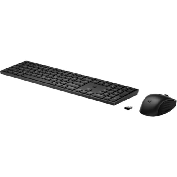 Kit tastatura + mouse HP 650, Wireless, USB, Negru - Cod produs: 153835