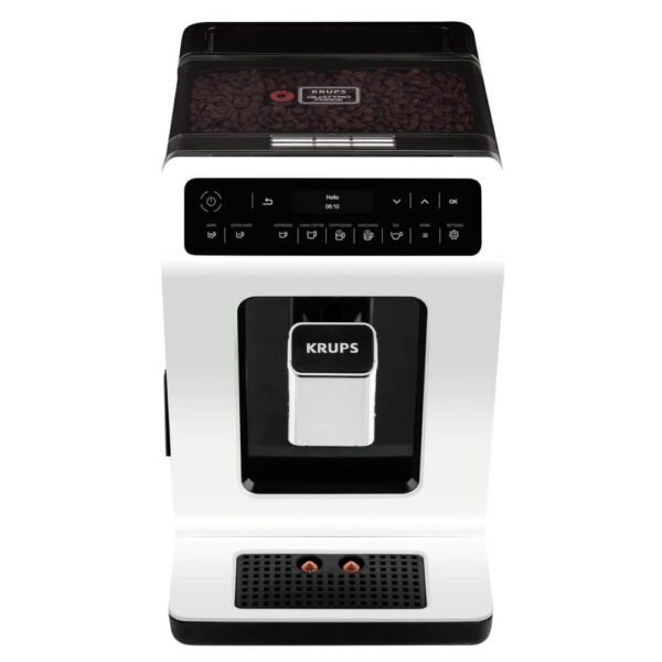 Espressor automat Krups EA891110, 1450 W, 2.3 L, 15 bar, Negru/Alb - Cod produs: 153700